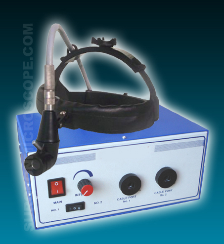 Fiber Optic Head Light with Cold Light Source